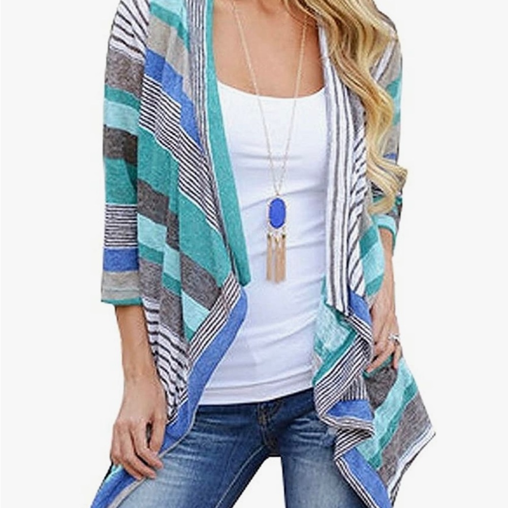 Stripe Cardigan